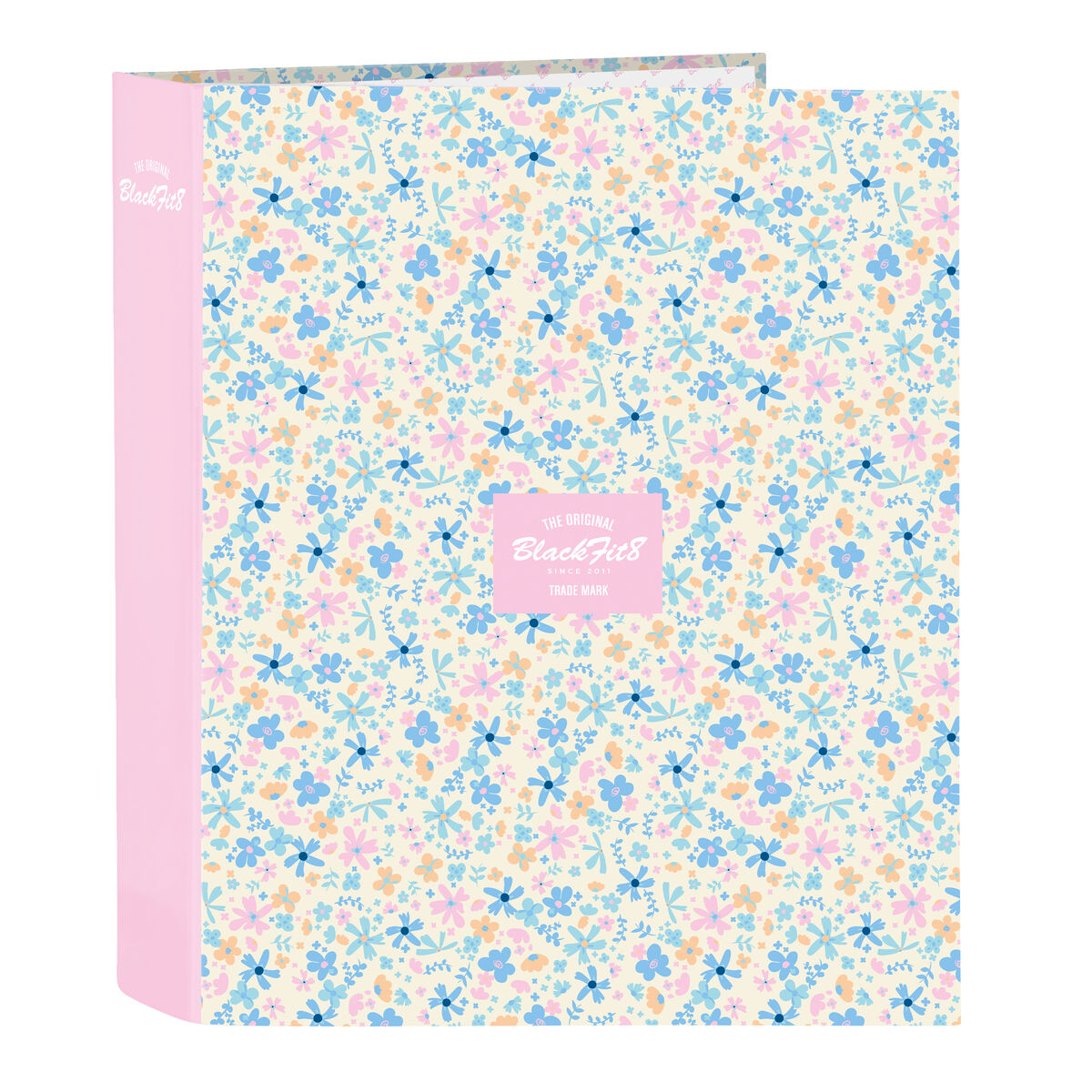 Ringpärm BlackFit8 Blossom Multicolour A4 27 x 33 x 6 cm