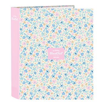 Ringpärm BlackFit8 Blossom Multicolour A4 27 x 33 x 6 cm
