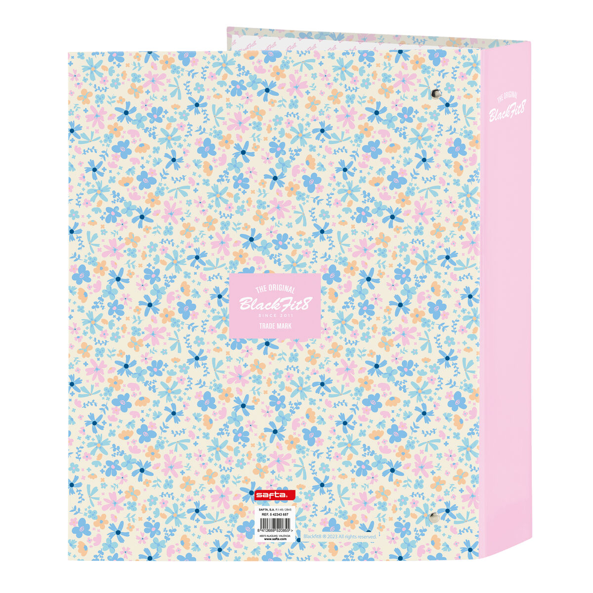 Ringpärm BlackFit8 Blossom Multicolour A4 27 x 33 x 6 cm - 2