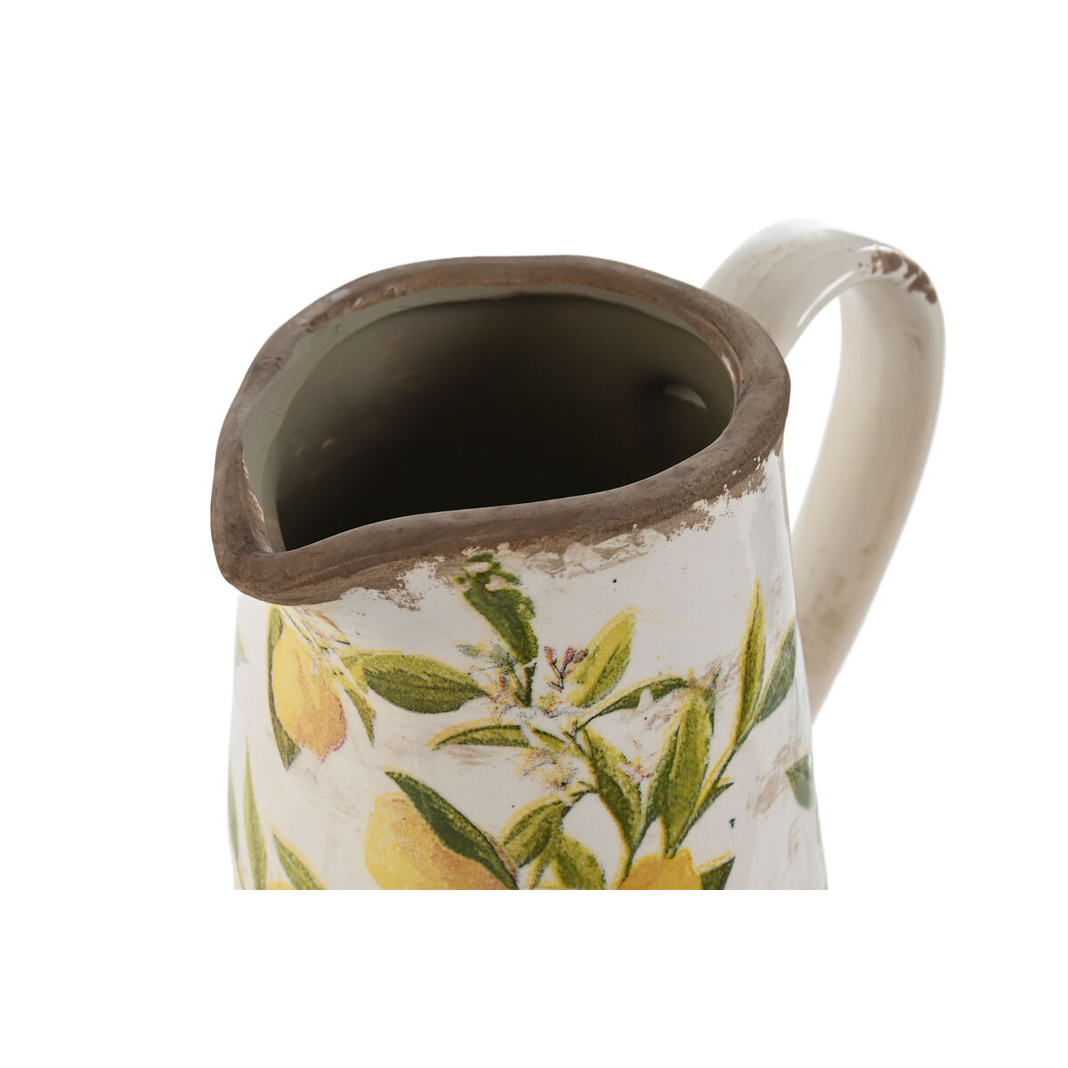 Kanna Home ESPRIT Vit Brun Stengods Citron Shabby Chic - 2