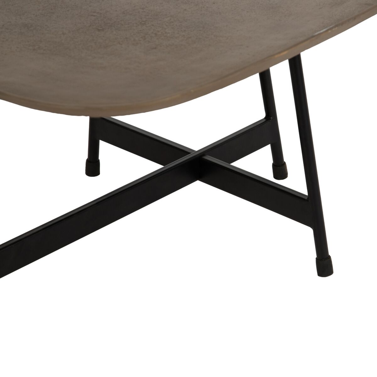 Soffbord Svart Gyllene 61 x 61 x 37 cm - 5