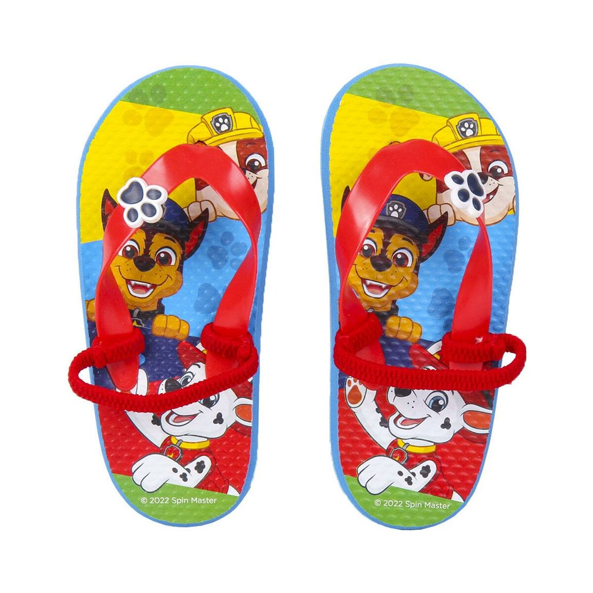 Strandtofflor för barn The Paw Patrol Blå - 13