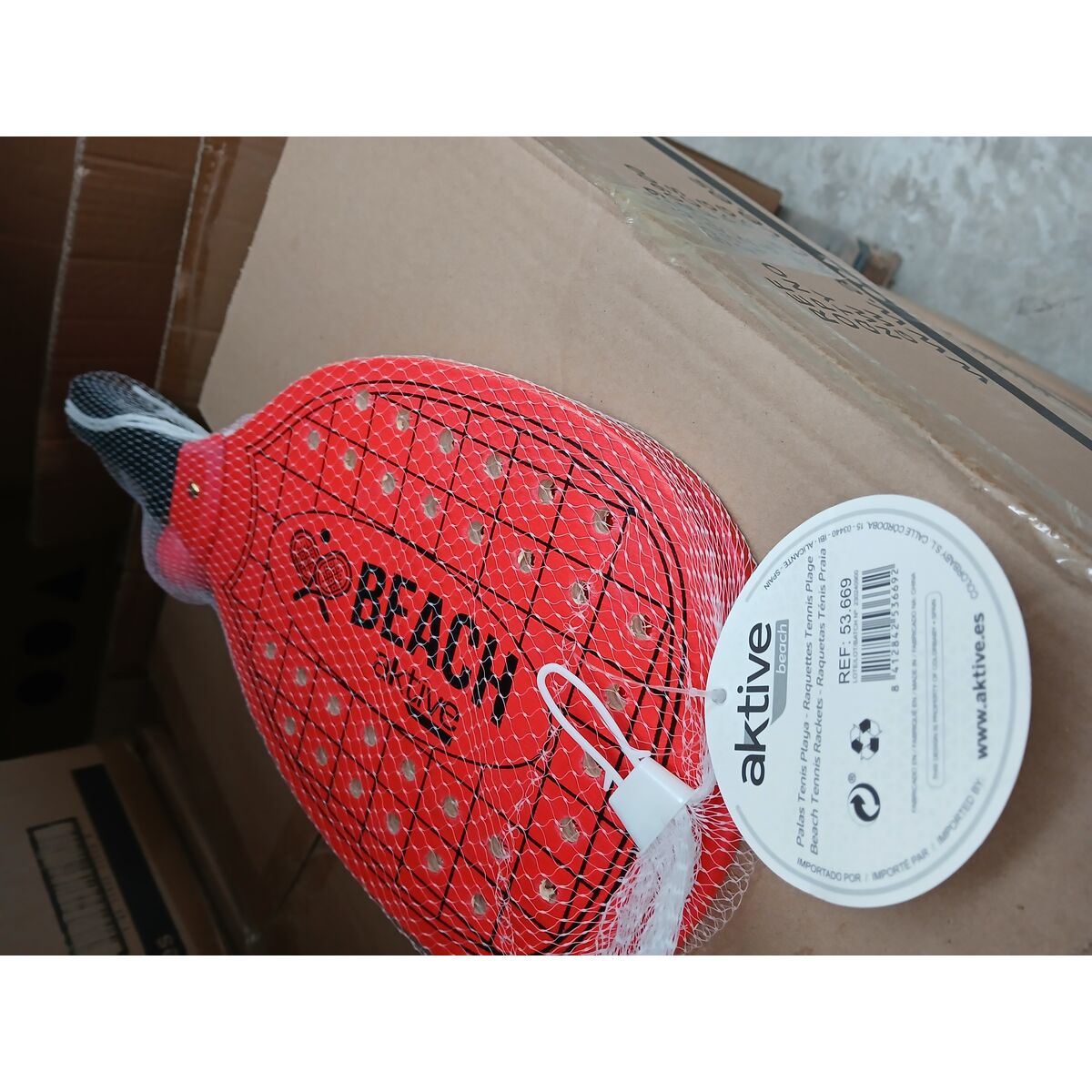 Strandspadar med boll Colorbaby Grön Orange 20 x 40 x 0,7 cm - 3