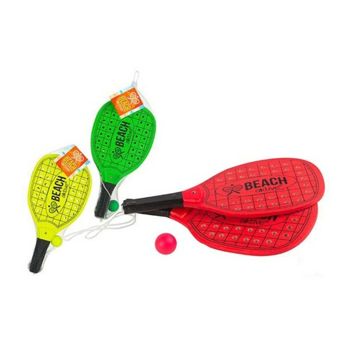 Strandspadar med boll Colorbaby Grön Orange 20 x 40 x 0,7 cm - 2
