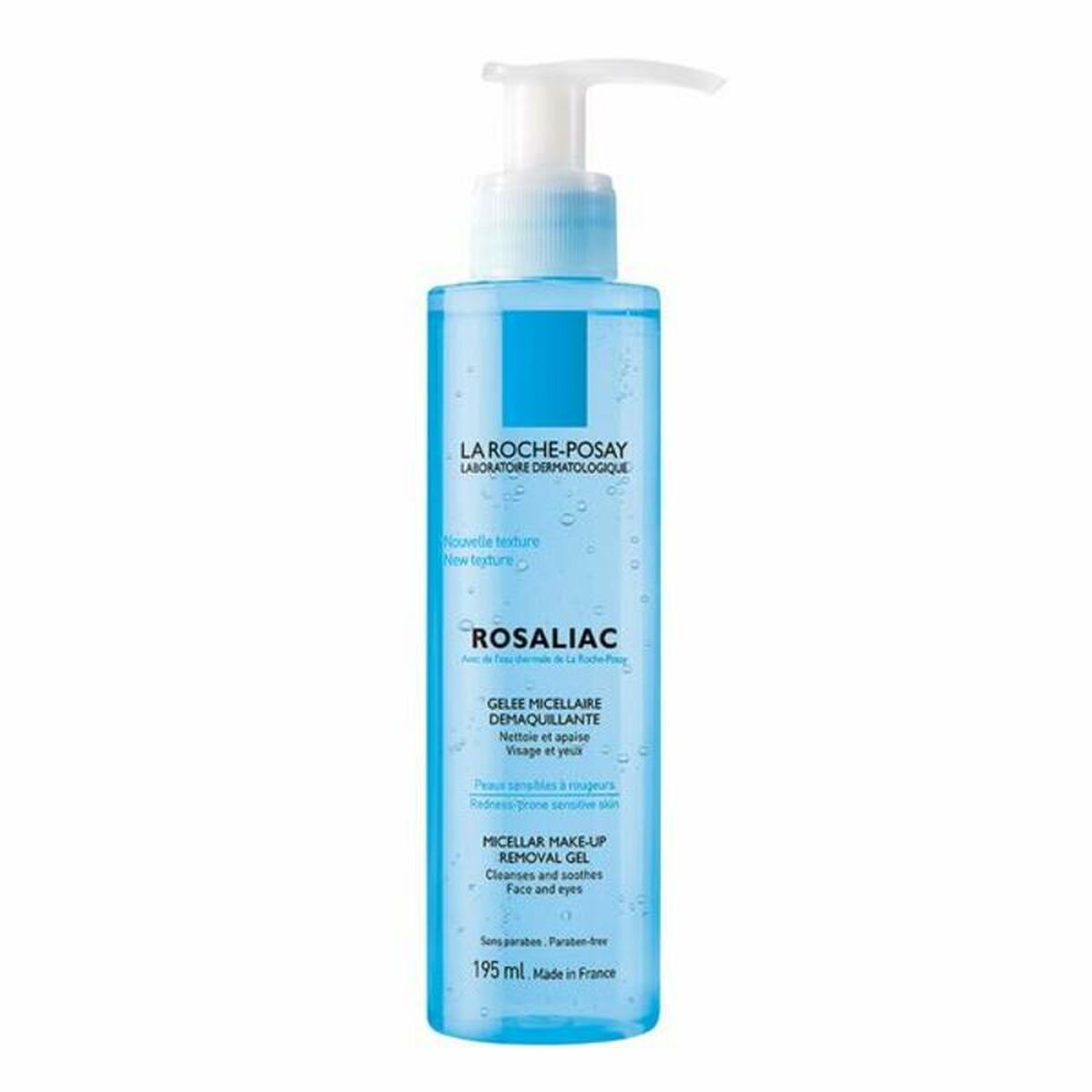 Make Up borttagningsgel för ansikte La Roche Posay Rosaliac Micellärt (195 ml)
