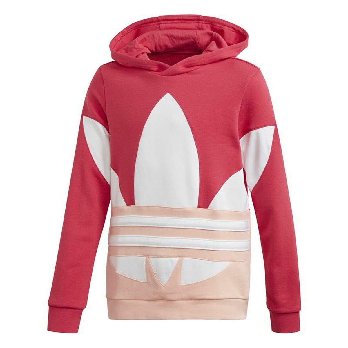 Träningsoverall barn Adidas Trefoil Korall - 9