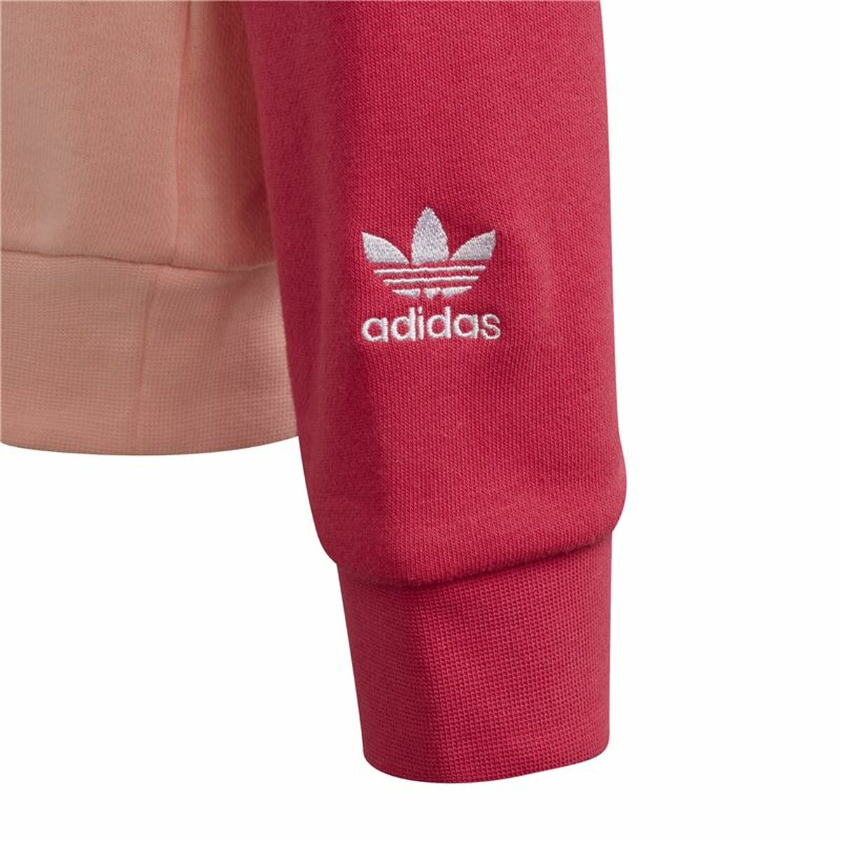 Träningsoverall barn Adidas Trefoil Korall - 11