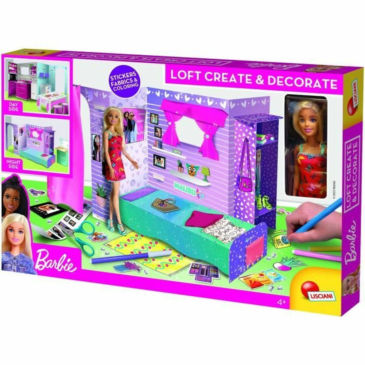 Designstudio Lisciani Giochi Loft to assemble and decorate eco