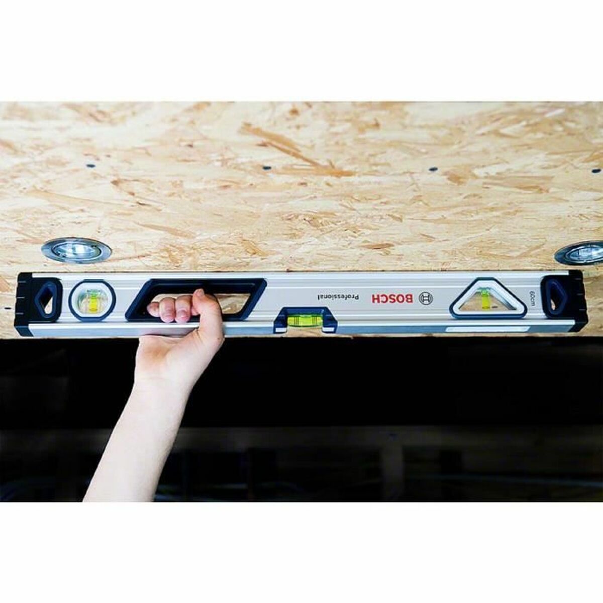 Vattenpass BOSCH Rostfritt stål Aluminium 60 cm - 3