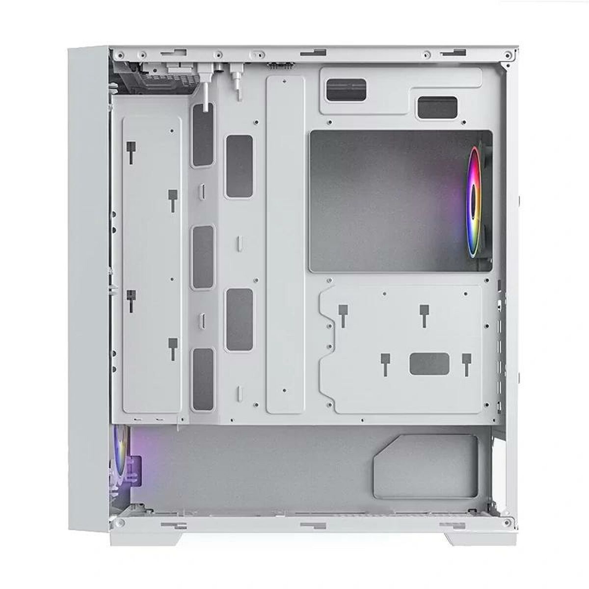 ATX Semitorn Hiditec E-ATX H2 AIR ARGB Vit - 4