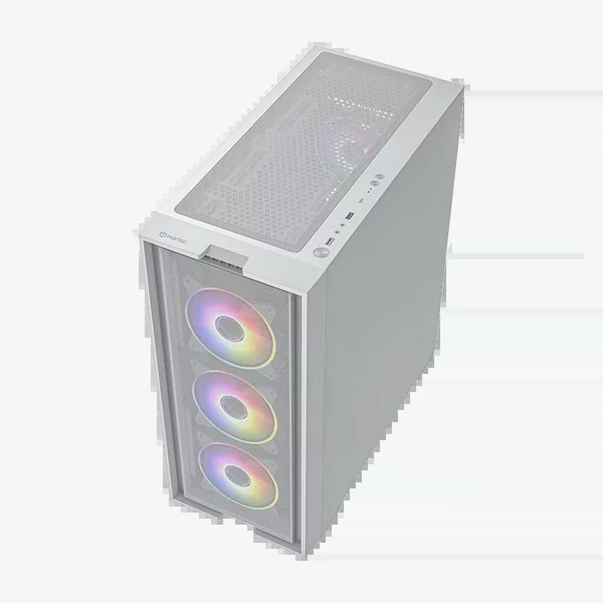 ATX Semitorn Hiditec E-ATX H2 AIR ARGB Vit - 2