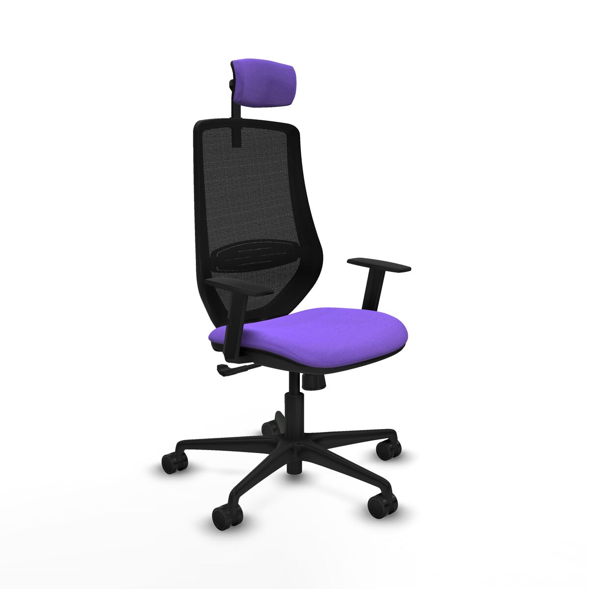 Kontorsstol Piqueras y Crespo D036N2W Lila