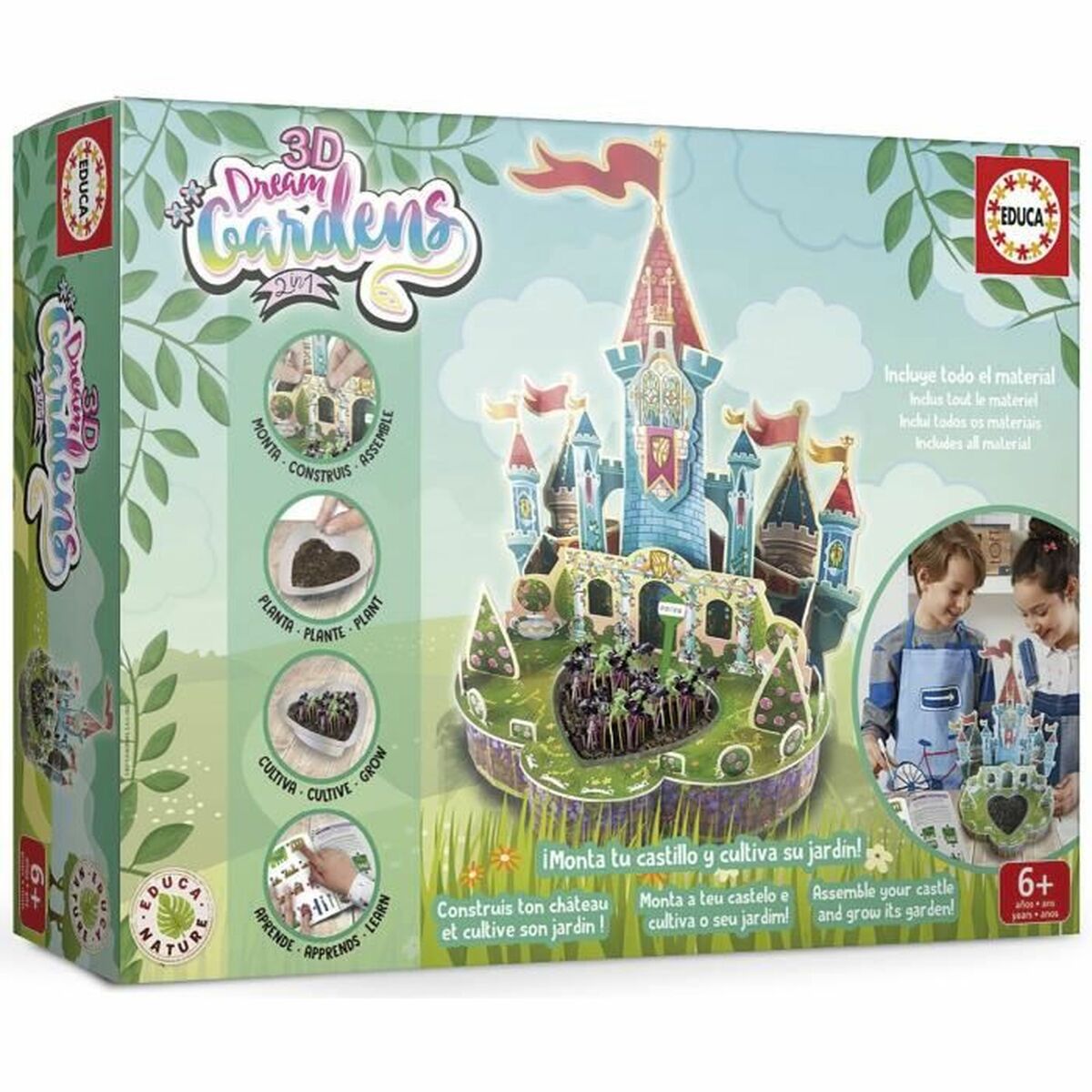 Vetenskapsspel Educa Dream Gardens 3D - 4