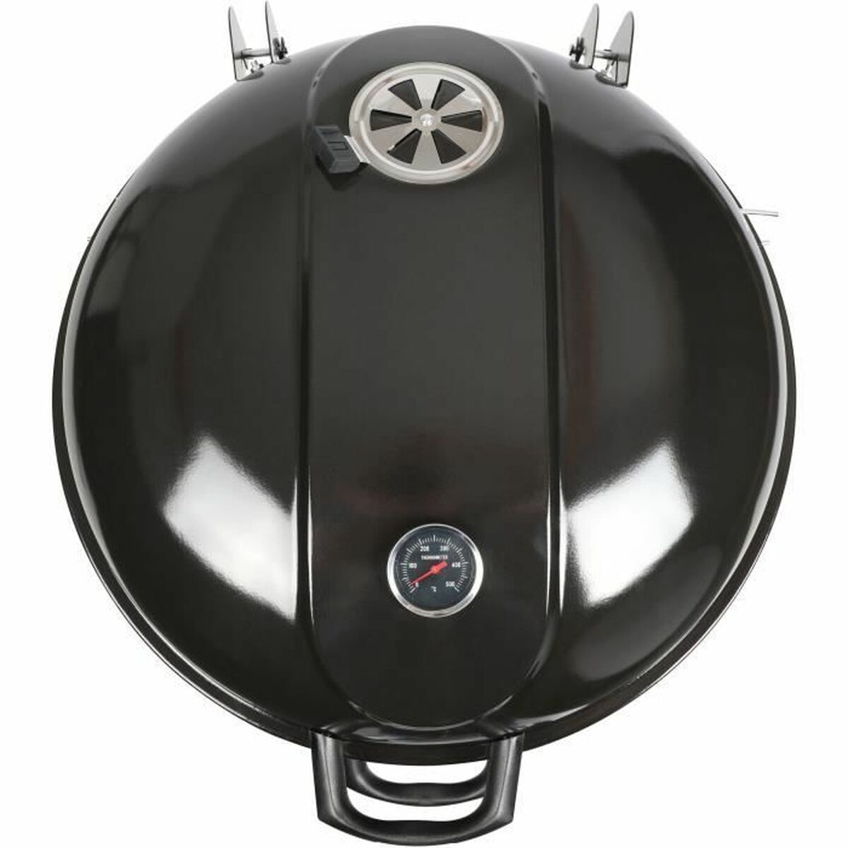 Kolgrill med lock och hjul Livoo DOC270 Svart Metall Rund - 3