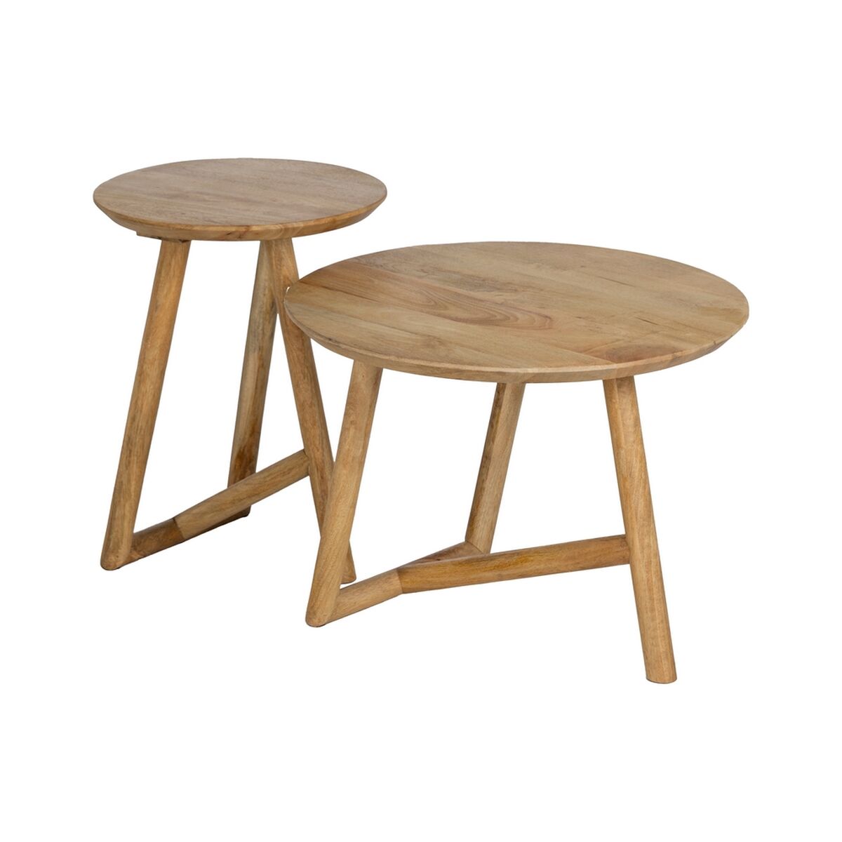 Soffbord Naturell 60 x 60 x 45 cm - 2