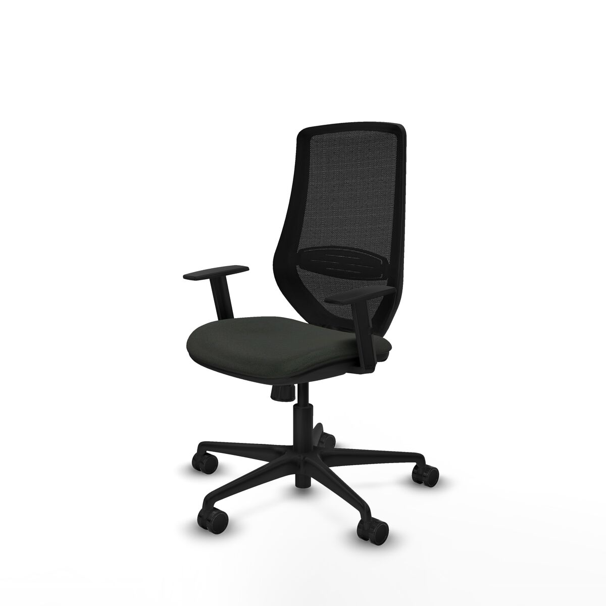 Kontorsstol Piqueras y Crespo D036N0W Svart - 2