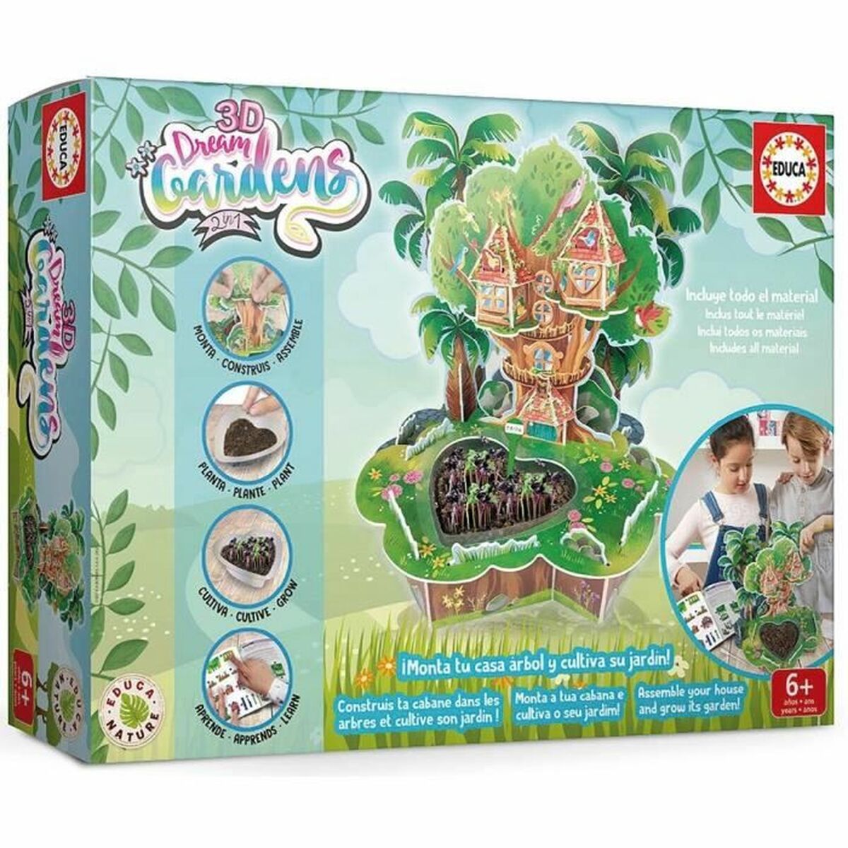 Vetenskapsspel Educa Dream Gardens 3D - 2