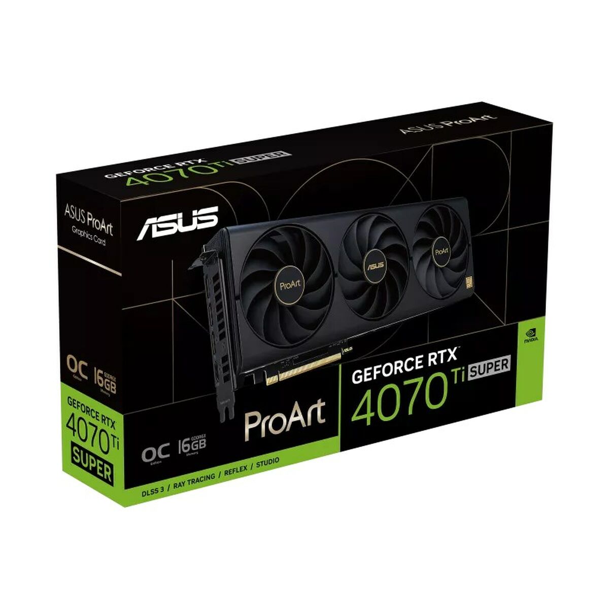 Grafikkort Asus ProArt -RTX4070TIS-O16G GEFORCE RTX 4070 TI SUPER 16 GB GDDR6X - 4