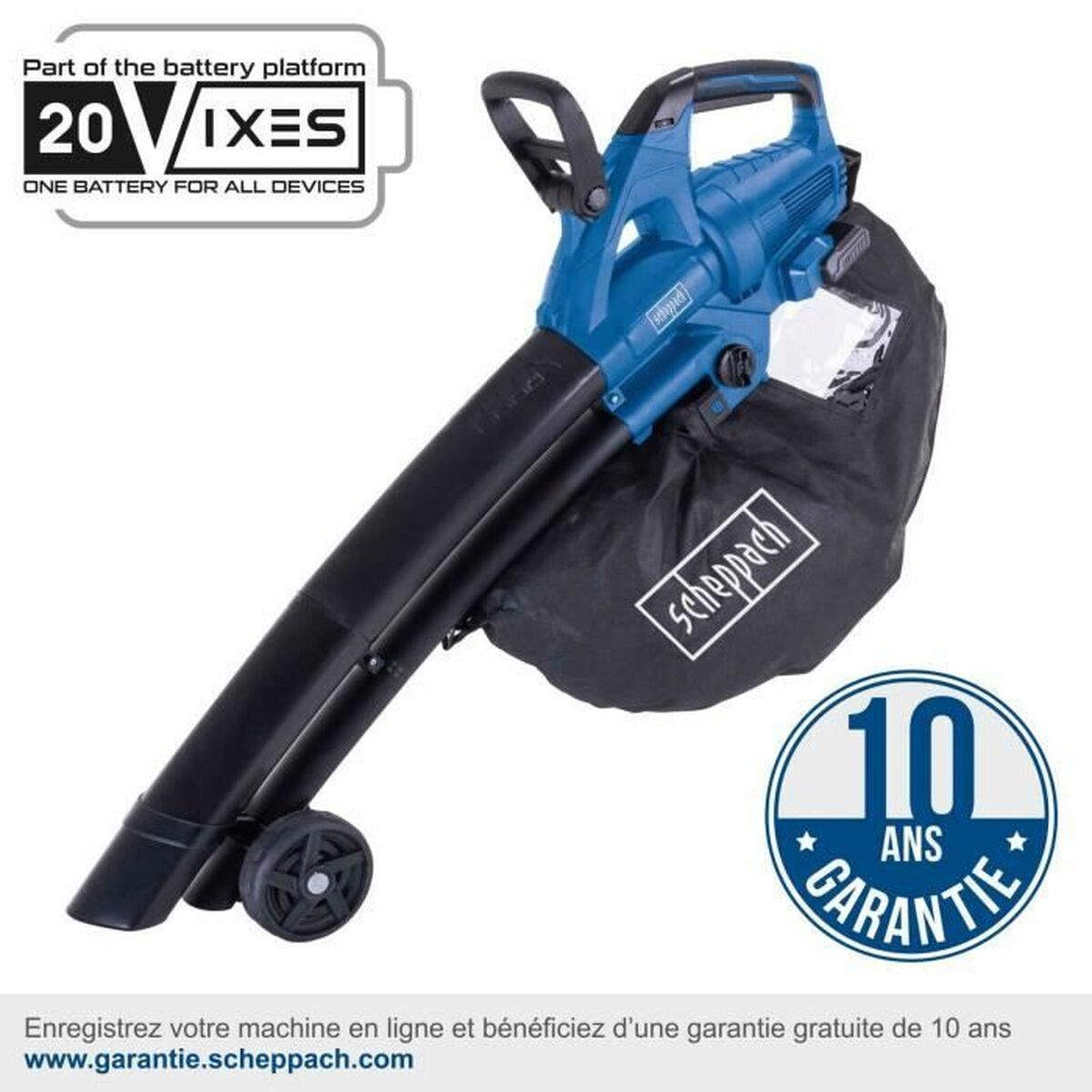 Blås Scheppach BC-BLV720-X - 2