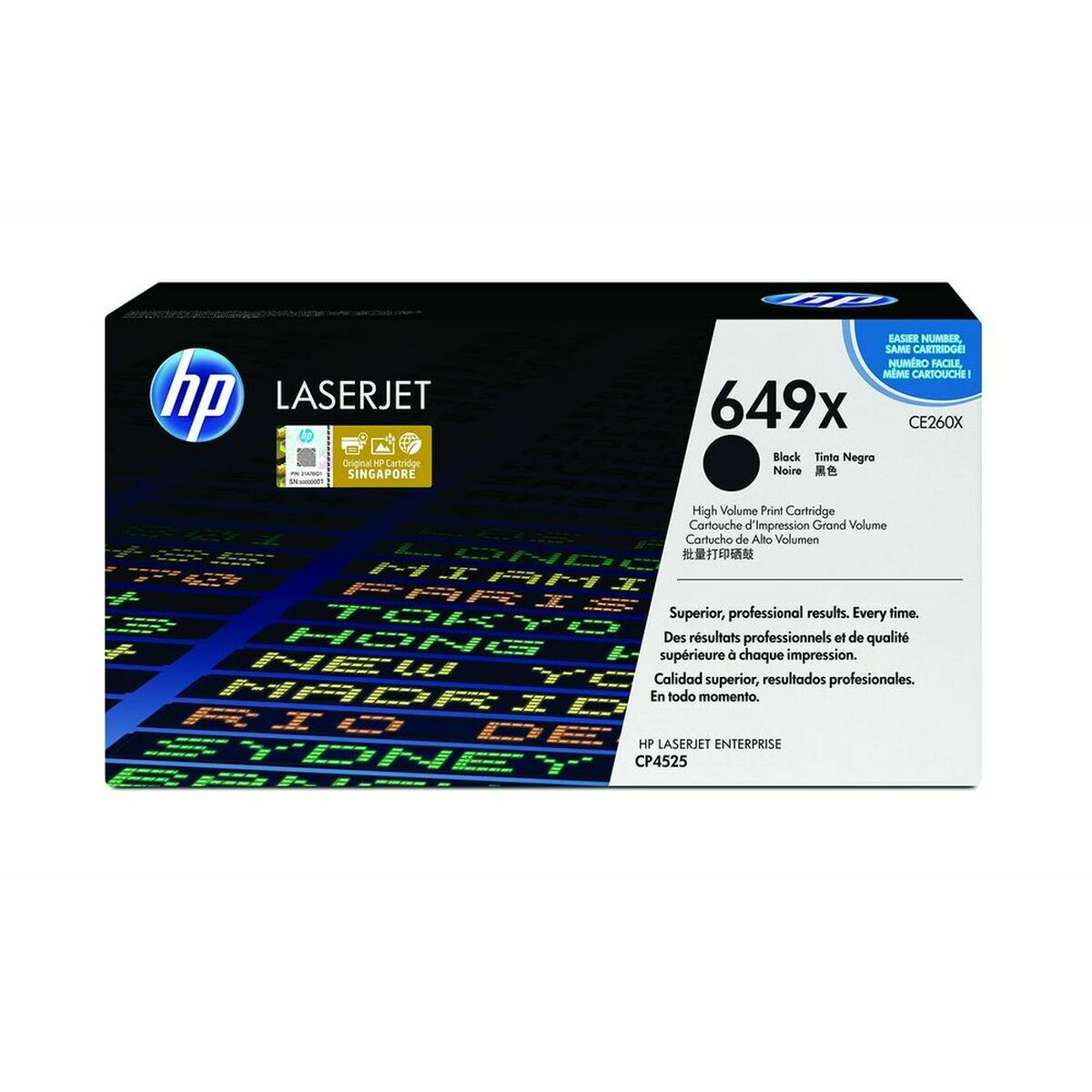 Toner HP CE260X Svart - 2
