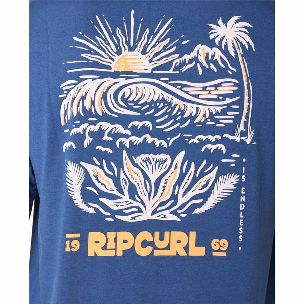 T-shirt med kortärm Herr Rip Curl Surf Paradise FB - 5