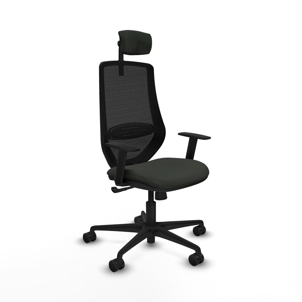 Kontorsstol Piqueras y Crespo D036N2W Svart