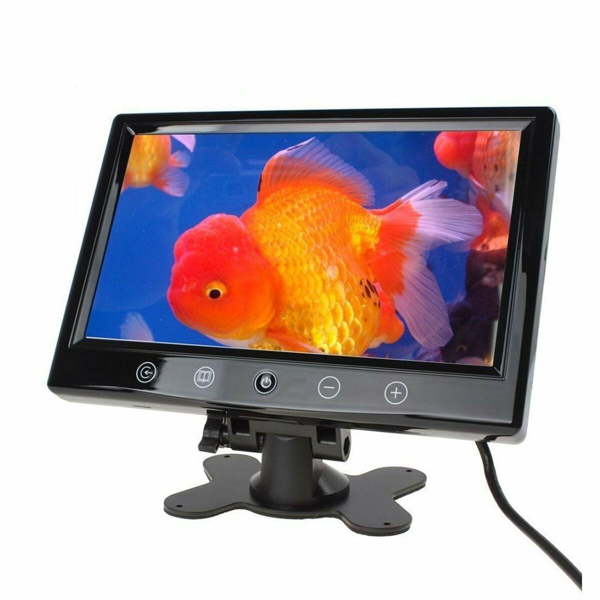 Television Svart Bil 9" (Renoverade B)