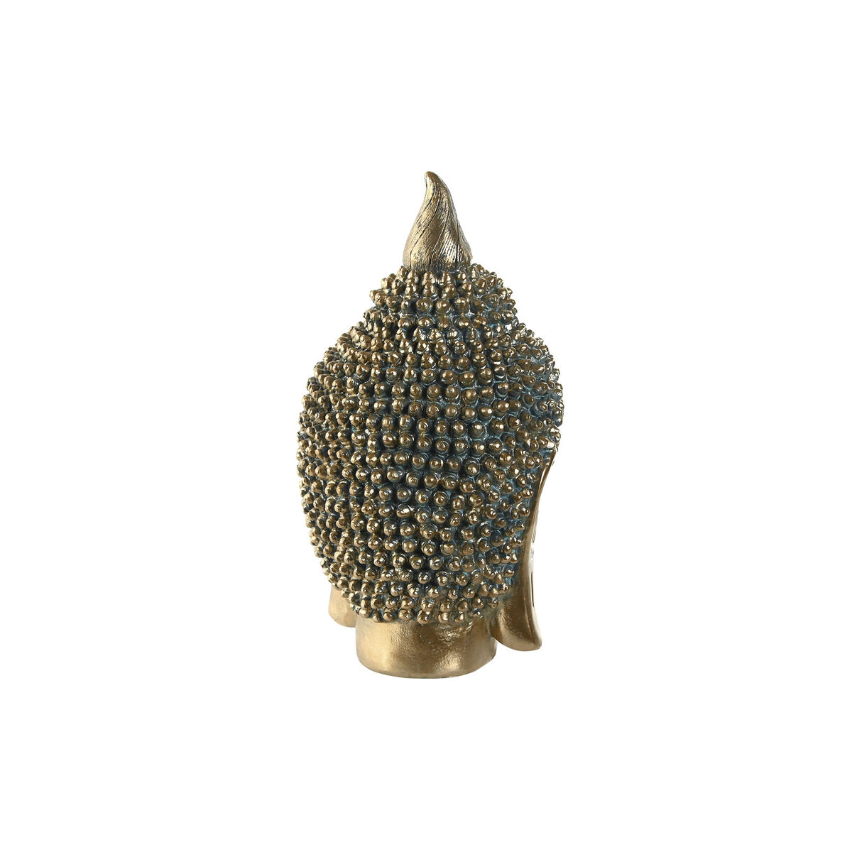 Prydnadsfigur Home ESPRIT Gyllene Buddha Orientalisk 16 x 15,5 x 28 cm - 3