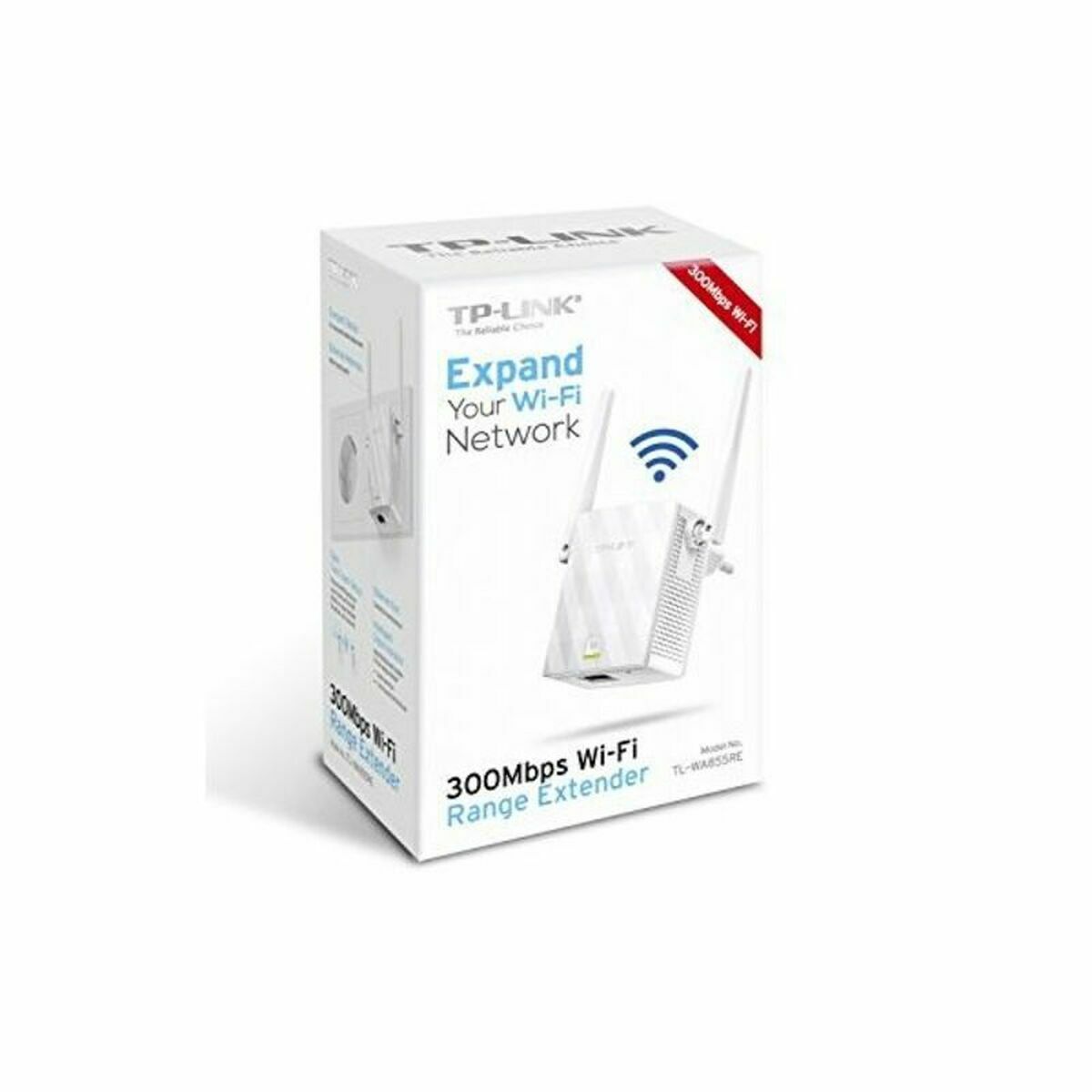 Repeater WiFi OR: Signalförstärkare WiFi TP-Link TL-WA855RE V4 300 Mbps 2,4 Ghz - 5