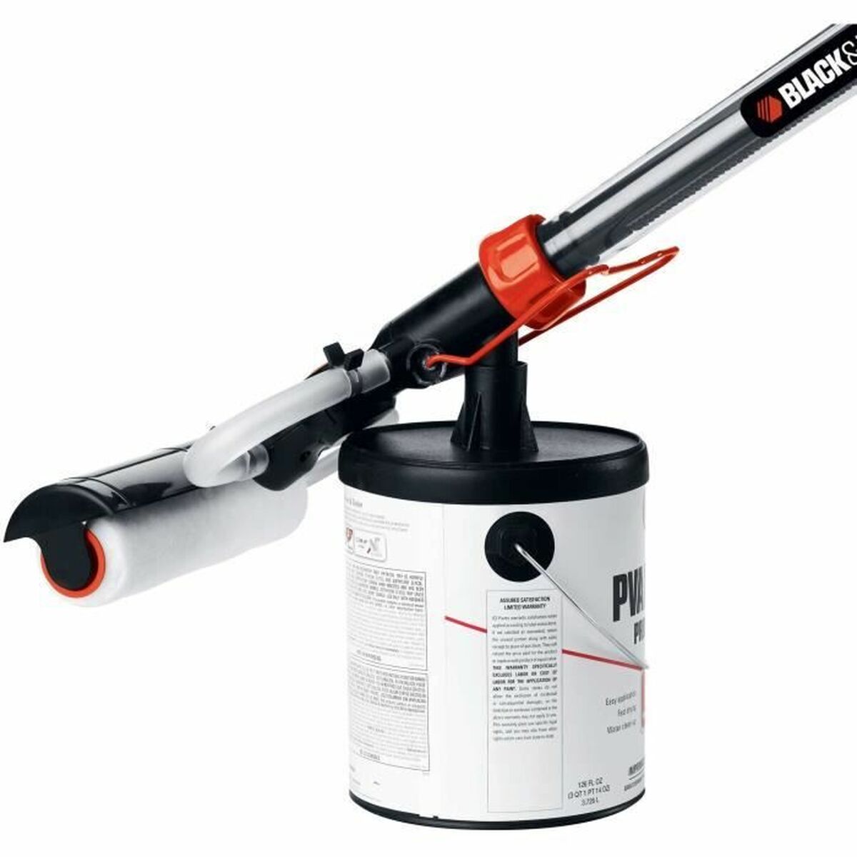 Set med påfyllningsbara färgrullar med droppstopp Black & Decker BD-BDPR400 - 4