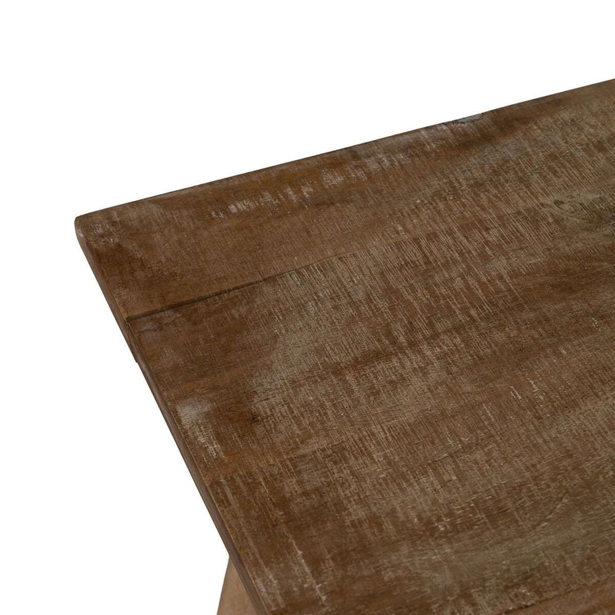 Bord Svart Naturell 110 x 60 x 110 cm - 3