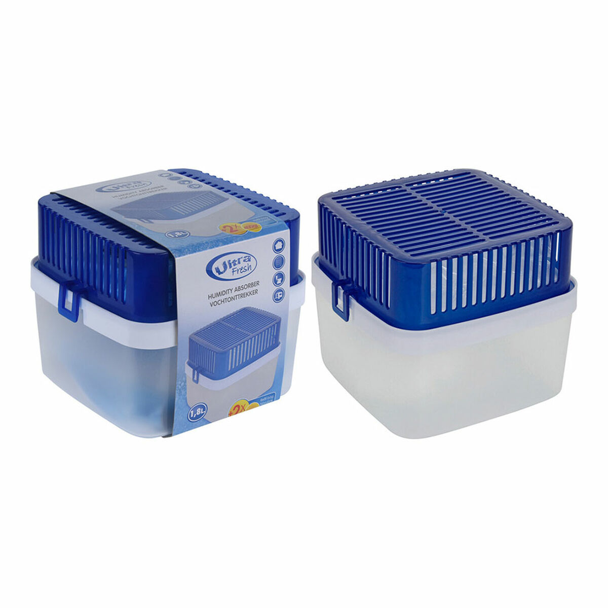 Avfuktare Ultra Fresh 760000130 1,8 L Blå Vit - 3