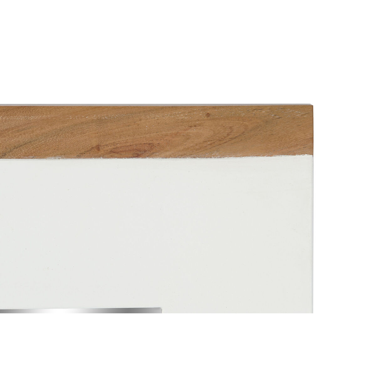 Väggspegel DKD Home Decor Vit Brun Urban 90 x 1,5 x 113 cm - 5