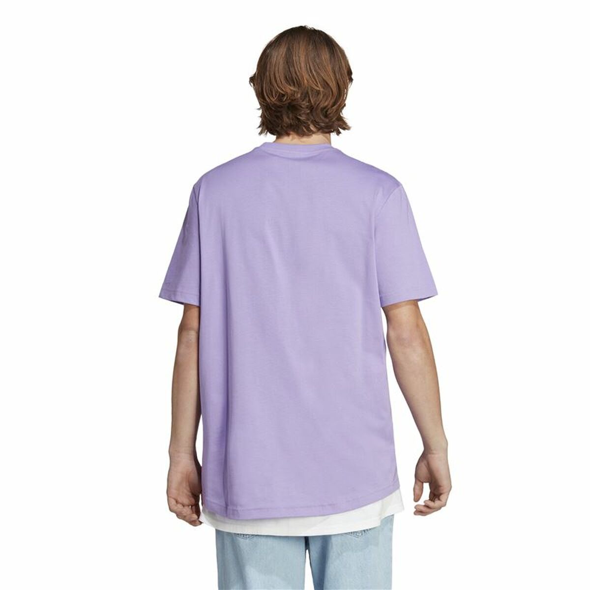 T-shirt med kortärm Herr Adidas All Szn Purpur - 3