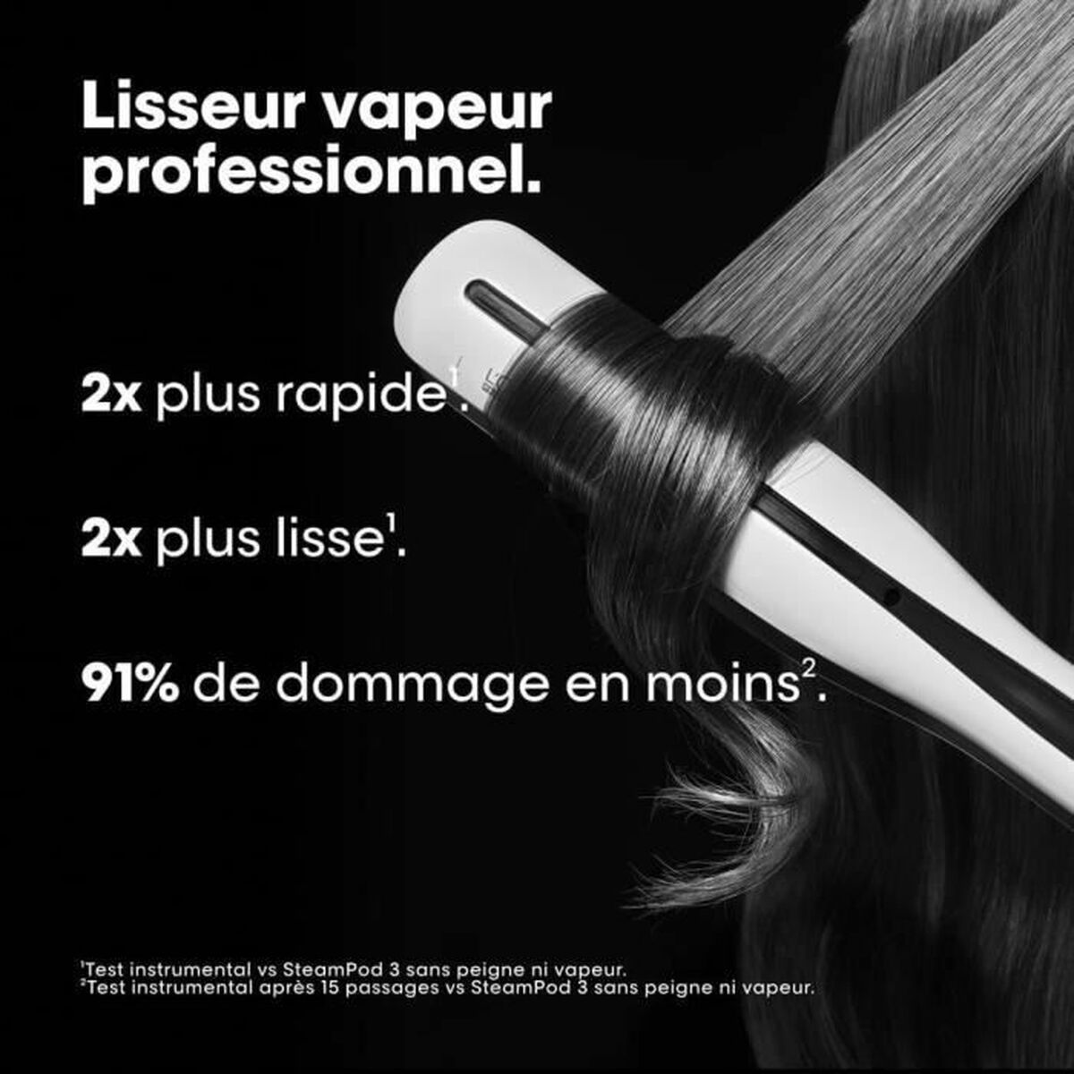 Keramiskt hårjärn med ånga L'Oreal Professionnel Paris Steampod 3 - 3