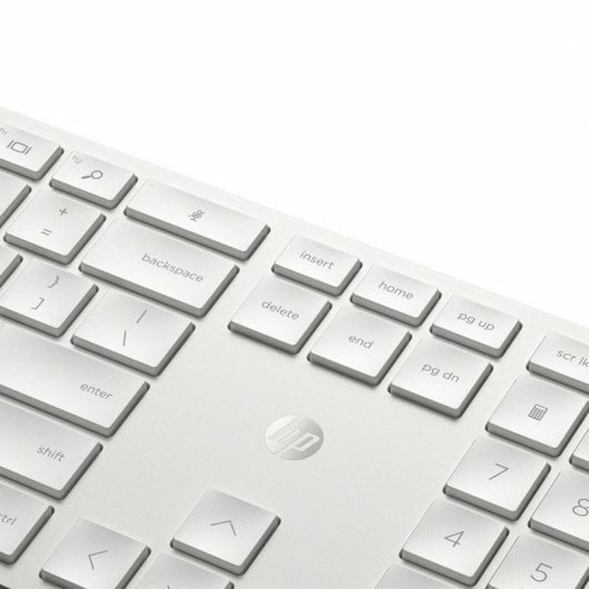 Trådlöst Tangentbord och Mus HP 4R016AA Vit Qwerty Spanska - 3