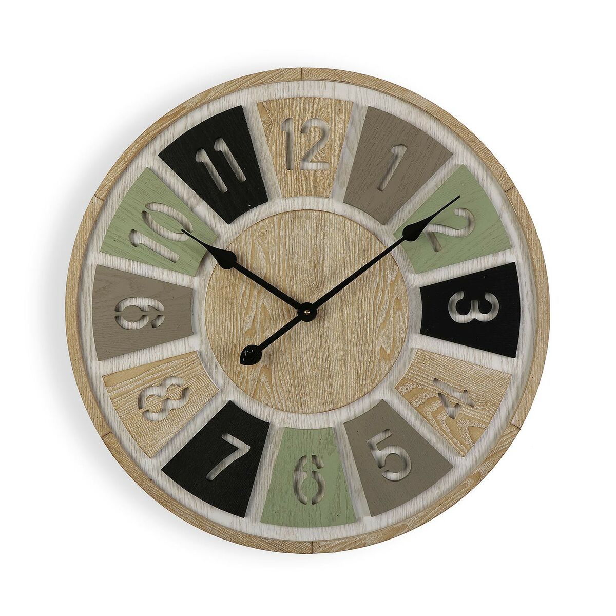Väggklocka Versa Trä MDF Trä MDF/Glas (4,5 x 60 x 60 cm)