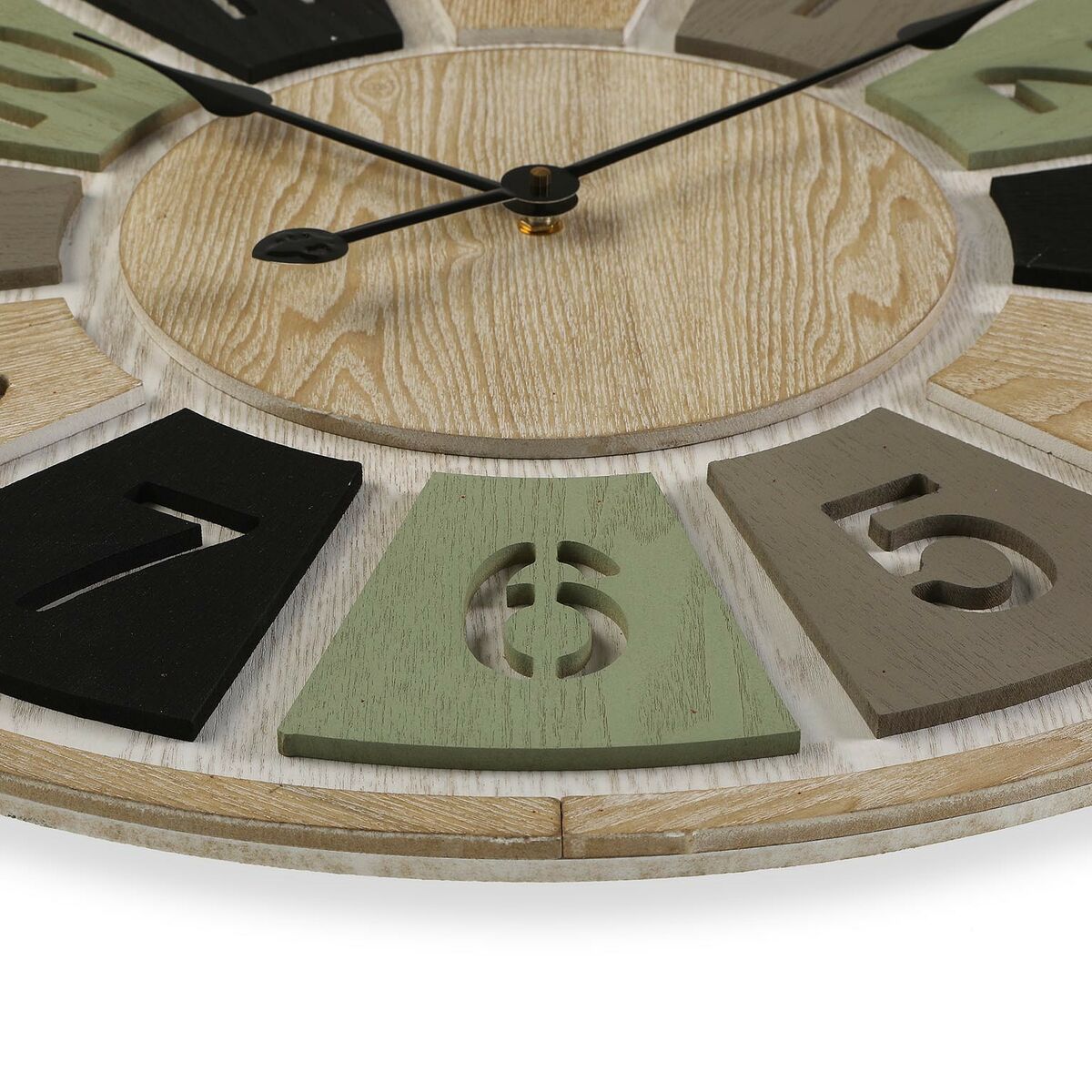 Väggklocka Versa Trä MDF Trä MDF/Glas (4,5 x 60 x 60 cm) - 2