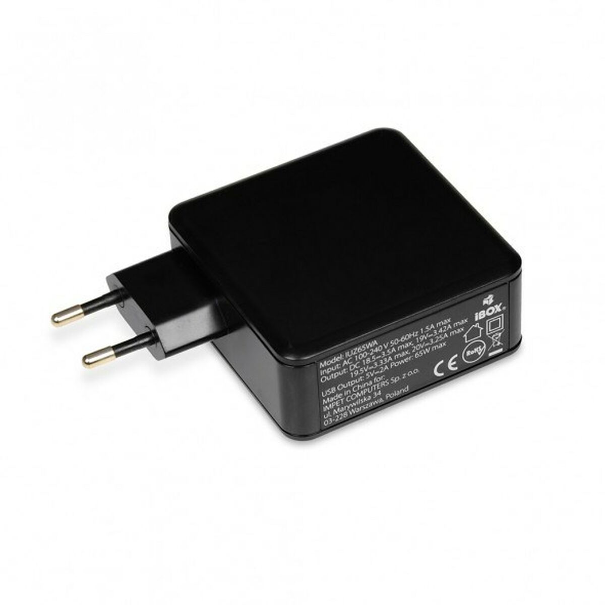 Laptopladdare Ibox IUZ65WA 65 W - 5