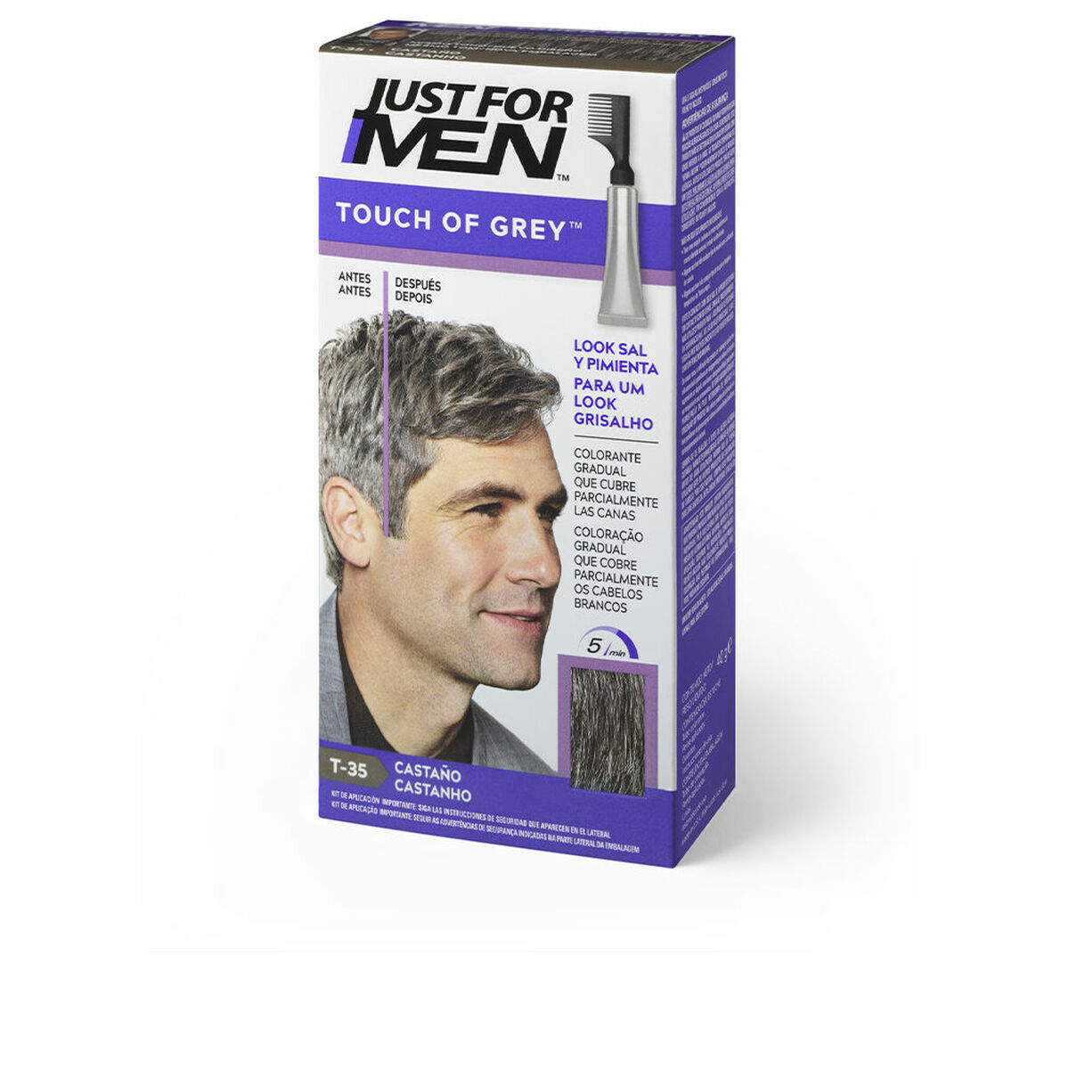 Permanent färg Just For Men 8.41385E+12 Kastanjebrun 40 g