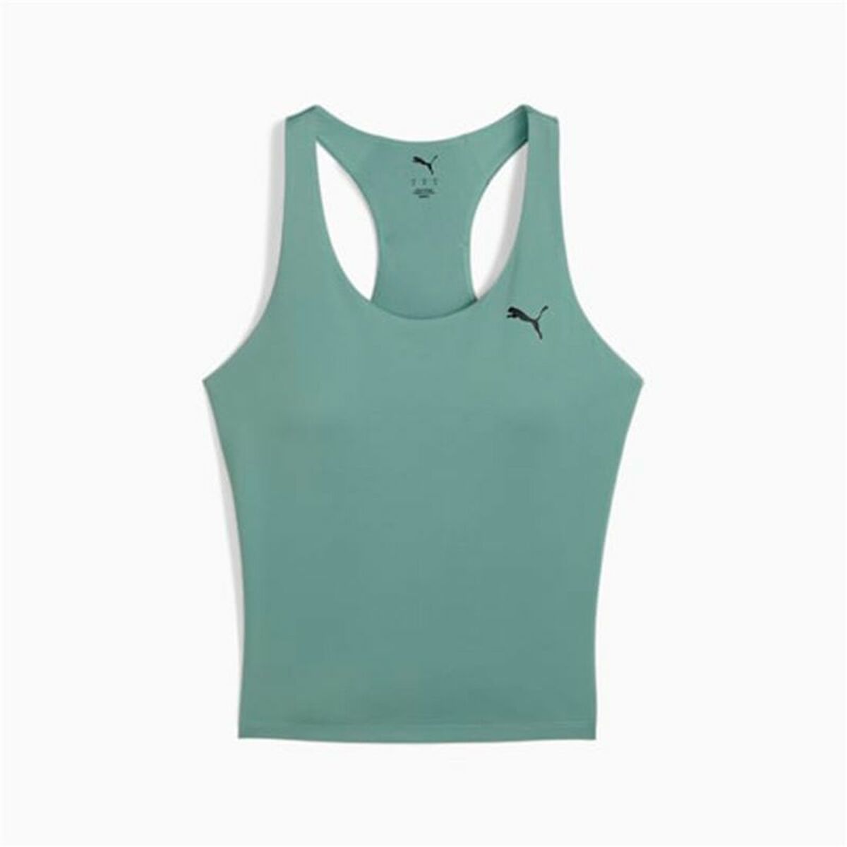 T-shirt med kortärm Dam Puma Tad Essentials 2 In Blå Grön