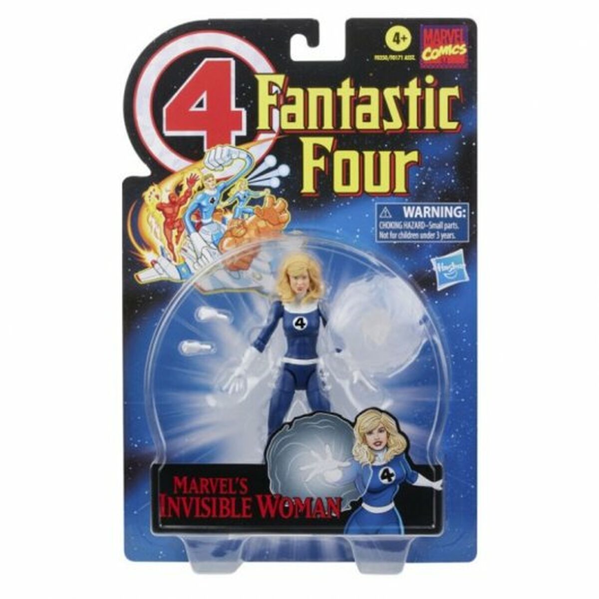Actionfigurer Hasbro Marvel Legends Fantastic Four Vintage 6 Delar - 4