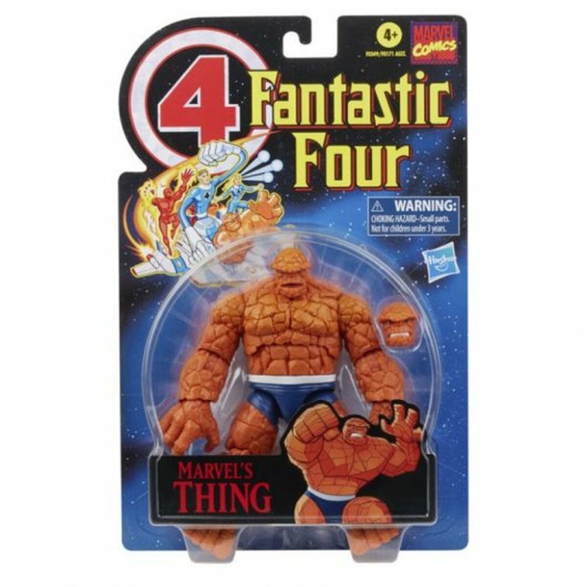 Actionfigurer Hasbro Marvel Legends Fantastic Four Vintage 6 Delar - 5