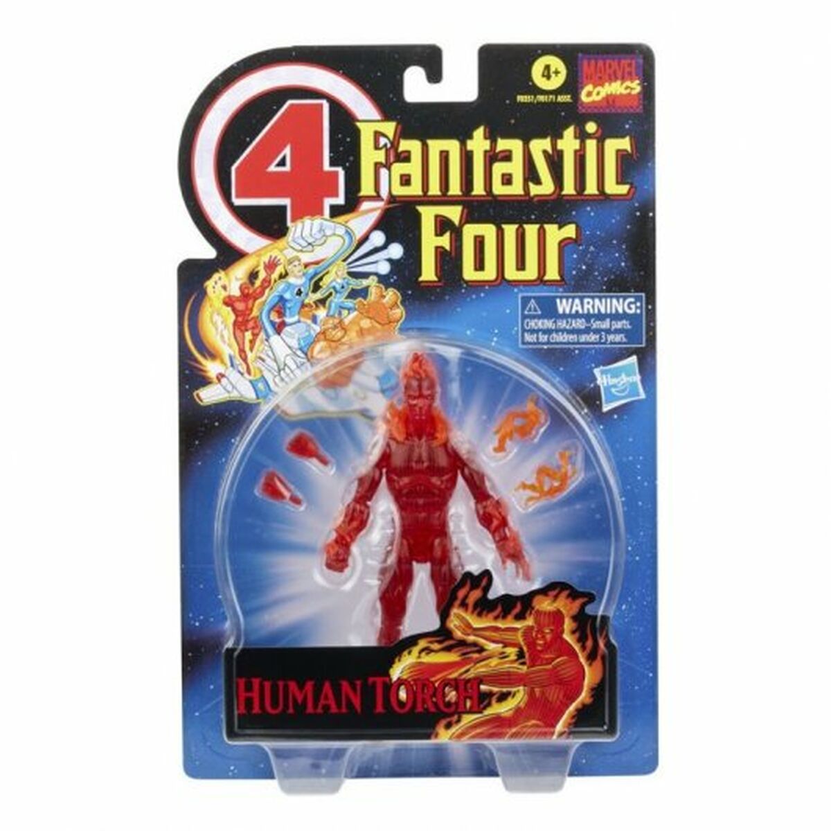 Actionfigurer Hasbro Marvel Legends Fantastic Four Vintage 6 Delar - 2