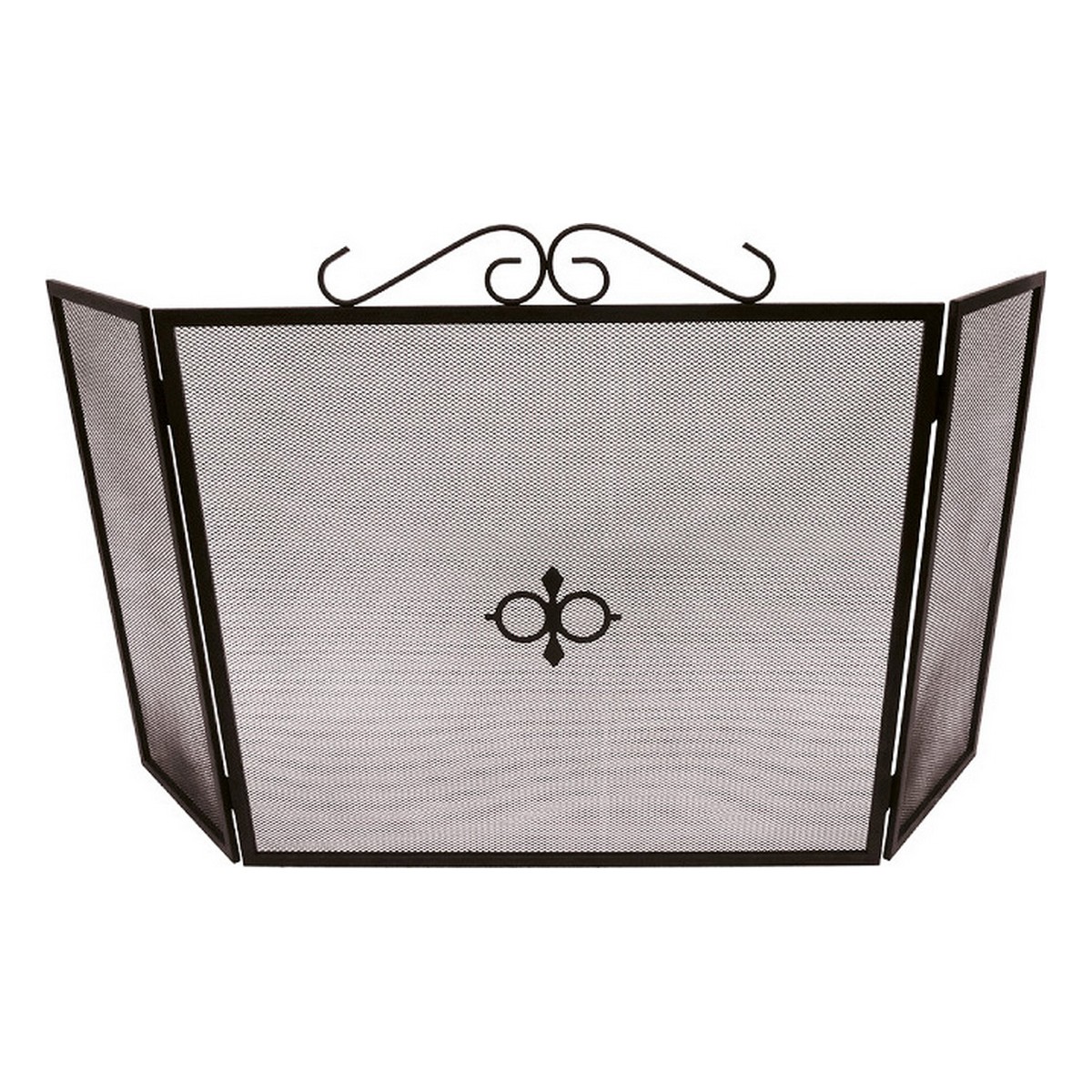 Brasskydd EDM 85755 Svart 111 x 0,8 x 60,5 cm Hopfällbar