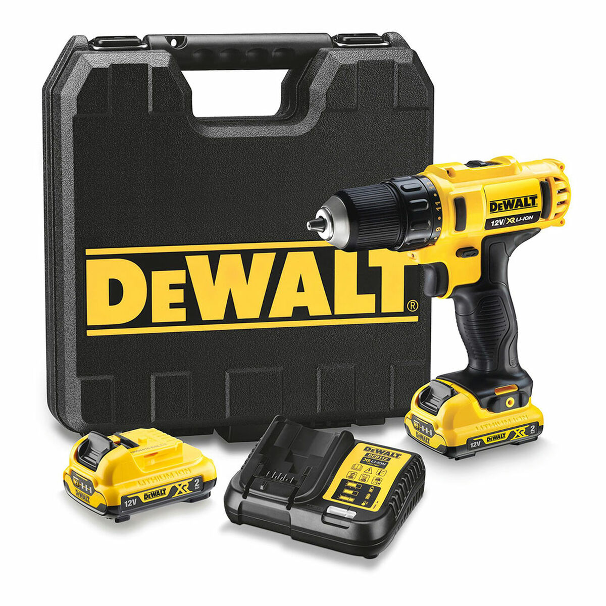 Elektrisk skruvmejsel Dewalt DCD710D2 15 Nm