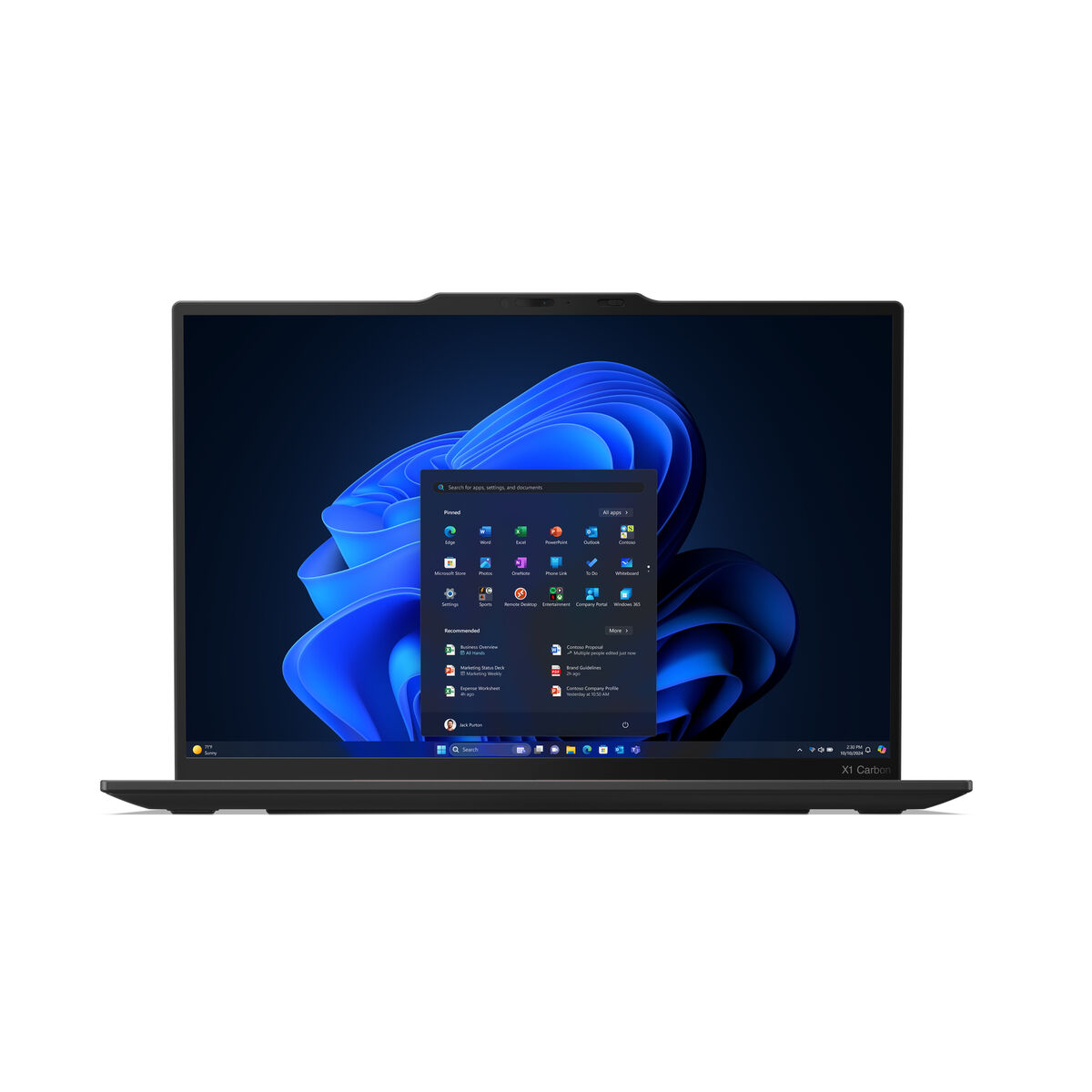 Bärbar dator Lenovo 21NX007GSP 14" intel core ultra 7 32 GB RAM 1 TB SSD Qwerty Spanska - 3