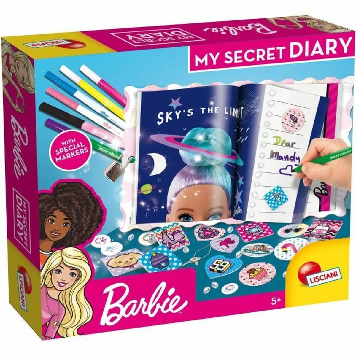 Agenda med tillbehör Lisciani Giochi Barbie - 2