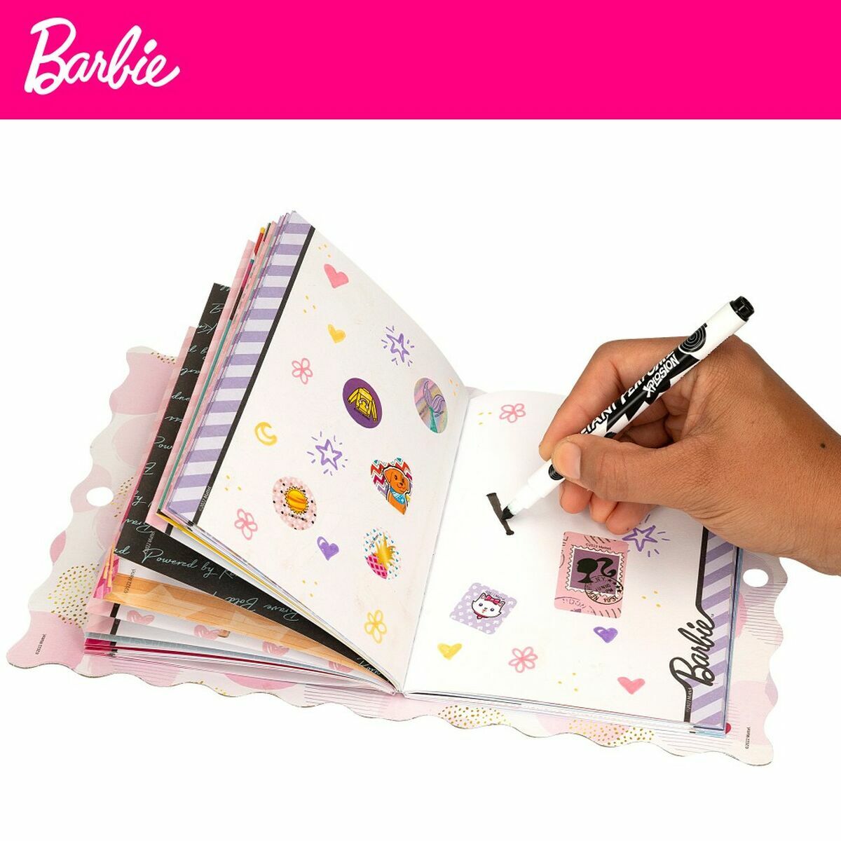 Agenda med tillbehör Lisciani Giochi Barbie - 4