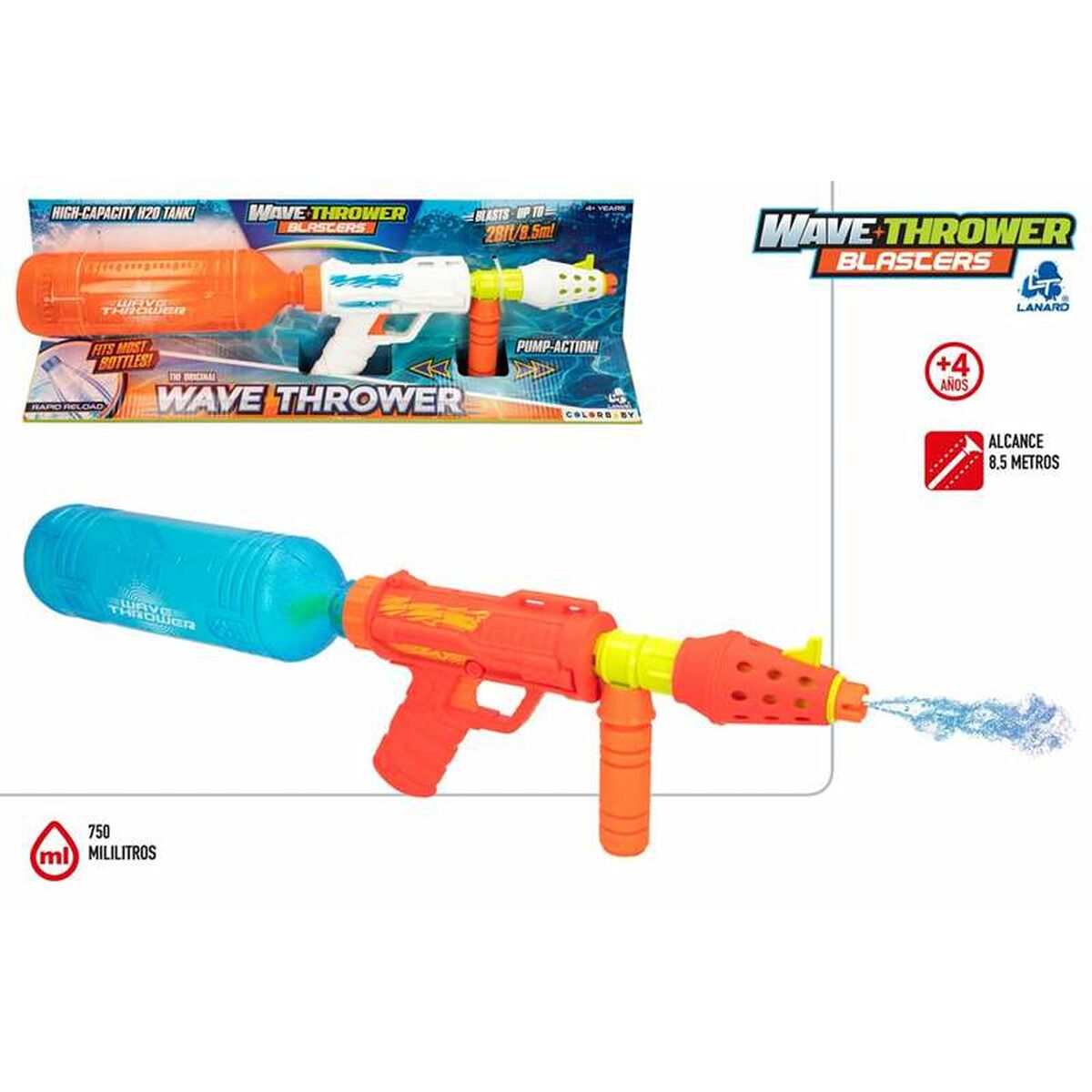 Vattenpistol Colorbaby  Wave Thrower Blaster